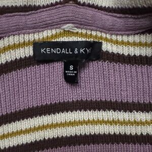 Kendall and Kylie striped sweater